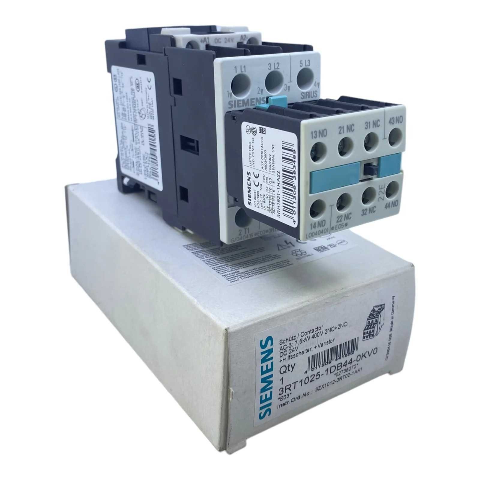 3RT1025-1DB44-0KV0 Contactors & Starters SIEMENS