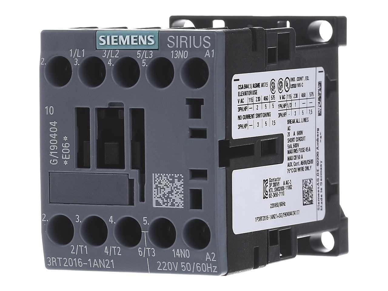 3RT2016-1AN21 Contactors & Starters SIEMENS